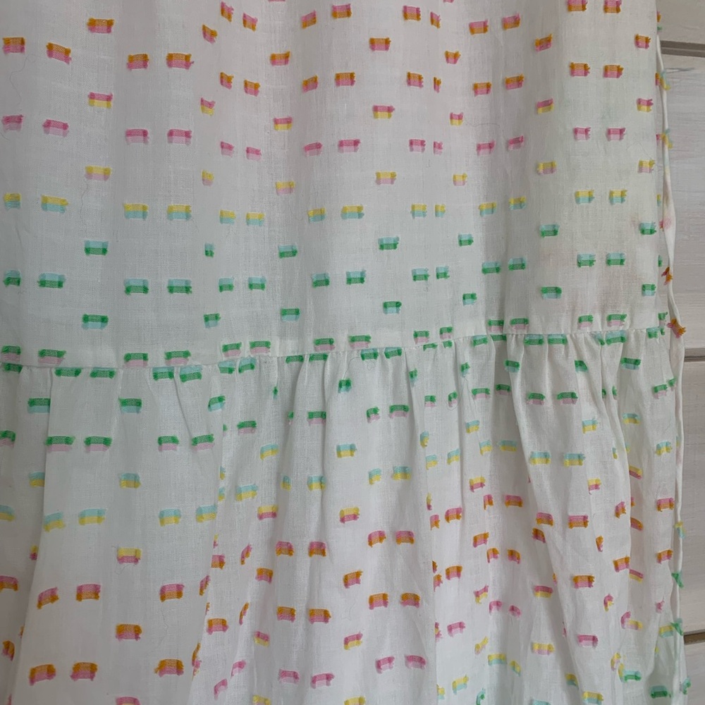 Draper James RSVP midi white cotton dress EEUC size Small - Picture 4 of 7